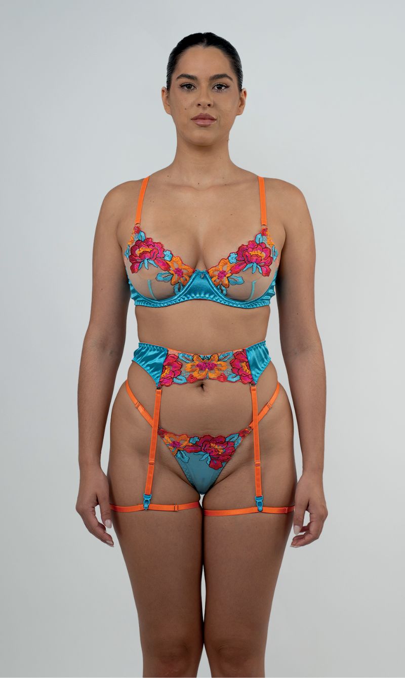 Carolina S/M - Conjunto completo celeste