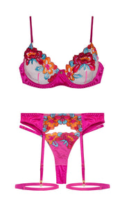 Carolina - Conjunto completo fucsia