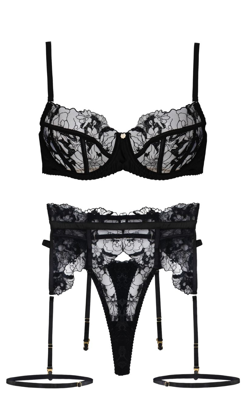 Martina - Conjunto Completo Negro
